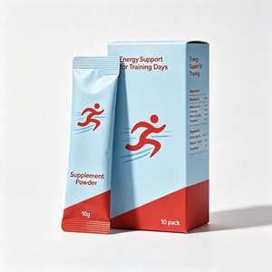 Customized Digital Printing Empty Packaging Bag for Honey Coffee Powder Back Seal Stick Pack <strong>Sachet</strong> with Paper Box - Product Image 5