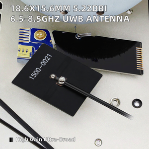 Antena UWB Vertical Interna de Alta Ganancia de 18.6*15.6MM, 5.22dBi, 6GHz, 6.5GHz a 8.5GHz, con PCB FPC - Product Image 2