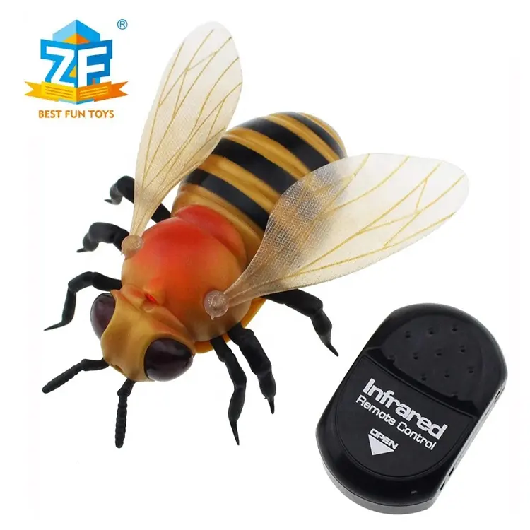 Kinder Infrarot Fernbedienung IR Honey bee Toy Elektrische Simulation Insekten Fernbedienung Bee Prank Toy Joke Toys Geschenke