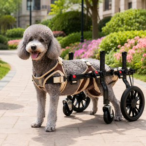 <span class=keywords><strong>Chariot</strong></span> de mobilité à quatre roues avec cadre extensible <span class=keywords><strong>pour</strong></span> chiens handicapés et <span class=keywords><strong>pour</strong></span> la rééducation à la marche assistée, fauteuil roulant <span class=keywords><strong>pour</strong></span> <span class=keywords><strong>chien</strong></span> - Product Image 3