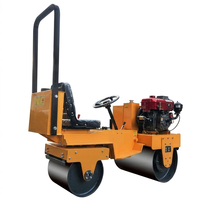 Mini-compacteur routier vibrant à double tambour, hydraulique intégral, diesel Changchai refroidi par eau, pour asphalte et sol