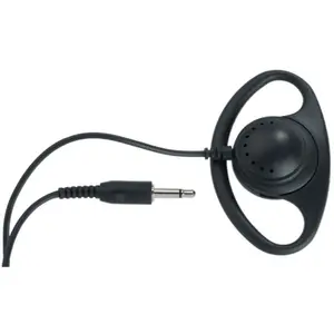 1 Ear/single Ear D Shape Ear-hook Wired 2.5mm/3.5mm/35mm Ear Hook 25mm Mono Earphone 3.5 Jack System Tour Guide Headset