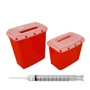 Conteneurs de déchets médicaux pour objets tranchants, conteneurs de collecte d'aiguilles et de seringues, 1L-13L, avec approbation FDA - Product Image 3