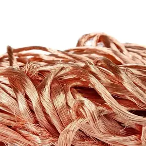 Hochwertiges rotes Mühlebeerenkupfer hochreiner Kupferdrahtschrott 99,99% zum Großhandelspreis