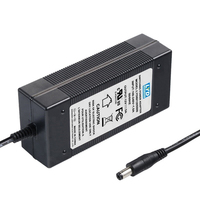 Adaptador de Corriente Médico de Baja Fuga de Corriente de 40W Marca LYD, Modelo LYD600805000, Material de PC para Ventiladores, Aprobado por UL60601-1