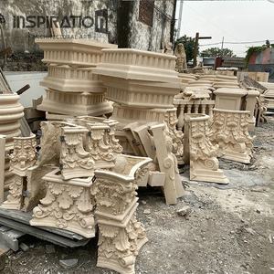 15ปี <span class=keywords><strong>GRC</strong></span> โรงงานที่กำหนดเอง <span class=keywords><strong>GRC</strong></span> หินสำเร็จรูปสำเร็จรูปคอลัมน์ทุนกรีกโครินเธียน - Product Image 3