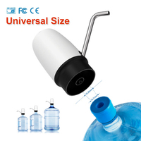 Pompe distributrice de biberons gallon avec mini filtre à eau électrique à chargement USB, parfaite pour les activités de plein air et la maison