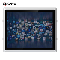 Panel PC Industrial de 17.0 Pulgadas con Pantalla Táctil Resistente, Sin Ventilador, a Prueba de Polvo y Golpes, DC12V, Doble LAN, Puerto HD, para Control de Carriles de Carretera