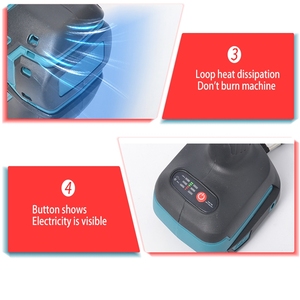 ATO A8031 meilleurs outils électriques perceuse sans fil autobloquant 1.3Ah GS <span class=keywords><strong>ryobi</strong></span> tournevis sans fil - Product Image 3