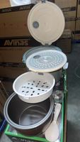 Avinas AV-507 5L 900W Penanak Nasi Listrik Grosir Pabrik Garansi 1 Tahun Multi Cooker Mekanis OEM Peralatan Dapur