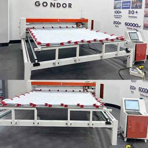 Máquina de coser automática de brazo largo de una sola aguja para colchas, edredones y colchas de colchón, piezas usadas en venta - Product Image 2