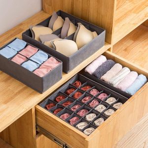 <b>Collapsible</b> Multifunctional Mesh Fabric Fabric Four-piece <b>Storage</b> Box Wardrobe Closet Organizer Dresser Dresser Drawer <b>Storage</b> - Product Image 5