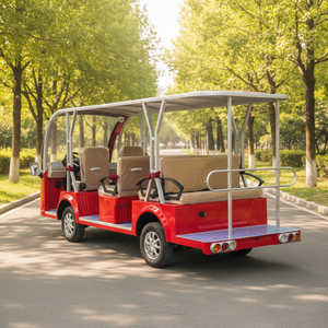 Minibús Turístico Eléctrico de 11 Pasajeros a Batería y Carro de Golf Eléctrico con Certificación CE, Venta al Por Mayor - Product Image 1