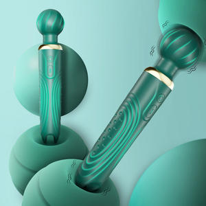 Wolf Tooth 10-Speed USB Double-Headed Vibrator Stick Juguetes sexuales femeninos para adultos para la estimulación del pezón y el masaje del orgasmo del clítoris - Product Image 1