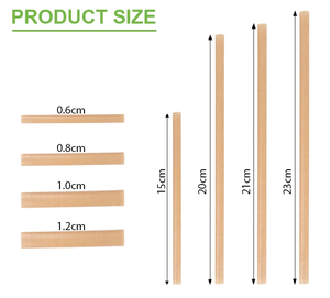 Paja Biodegradable de <span class=keywords><strong>Agave</strong></span>, Bagazo de Caña de Azúcar, Respetuoso con el Medio Ambiente, Paja Desechable para Beber Caña de Azúcar - Product Image 4