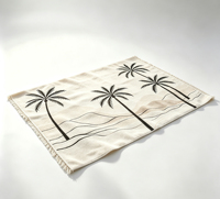 Custom High-quality 100% Cotton Printed Absorbent Quick-dry Eco-friendly Multi-function Luxury Sand Free Turkish Beach Towel