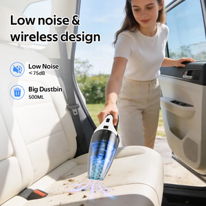 Aspirador Portátil 6000pa para Carro Aspiradora Sem Fio Mini Aspirador de Mão para Carro - Product Image 4