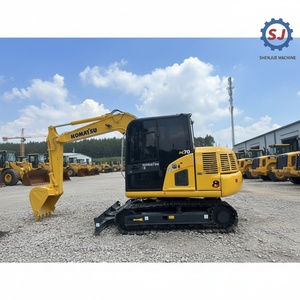 Excavadora Komatsu PC70 Usada, Calidad Premium con 85% de Piezas Originales y Pocas Horas de Trabajo, en Venta para Renovación Municipal - Product Image 3