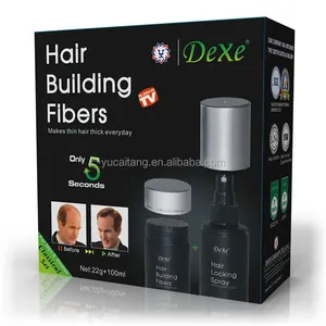 Natural Dexe Best Hair Building Fibers Make Your Own Brand 22g Factory Cheap Price Private Label Oem Odm