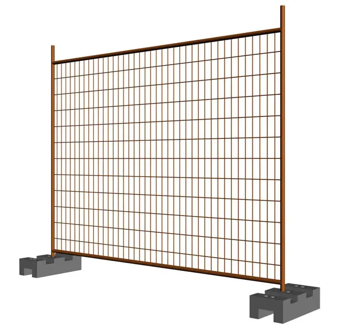 China factory hot sale crowd control wire panel rectangle temporary construction fence