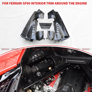 ชุดแต่งภายในรถยนต์คาร์บอนไฟเบอร์แห้งแบบ OEM ราคาโรงงาน สำหรับ Ferrari SF90 - Product Image 1