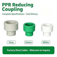 Raccord réducteur vert en polypropylène YIYI, 20-110 mm, raccord en plastique PPR