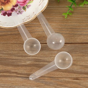 Cuillère <span class=keywords><strong>doseuse</strong></span> ronde en plastique PP blanc de qualité alimentaire 5g 9ml pour thé, lait en poudre, <span class=keywords><strong>café</strong></span> - Product Image 5