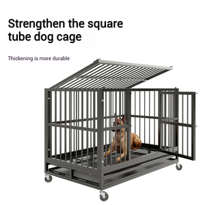 Poisson princesse pliable en métal pliable grand chien Cages chenils chien Cages meubles d'intérieur pour grands chiens