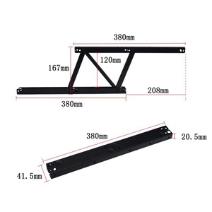 Modern Metal Coffee <b>Table</b> Lifting Mechanism with Spring Home <b>Office</b> Use Lift-Up Top Hardware Fitting - Product Image 2