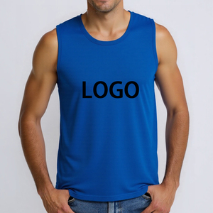 Vente en gros Débardeur de sport en polyester pour hommes, fitness, basket-ball, course à pied, entraînement, débardeur pour hommes - Product Image 4