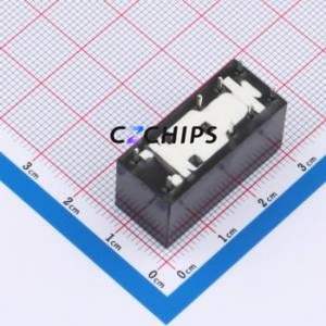 G2RL-2 DC5 Power Relay DIP,12.5x28.8mm Relay 5V 2 Changeover: 2C DPDT-Changeover::: 440V-AC/300V-DC Silver Alloy Cadmium Free - Product Image 2