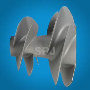 Durable 8-Blade <strong>Flyboarding</strong> Jet Ski Impeller for Yamaha 155mm VX Cruiser HO/VX Limited HO <strong>Jetpack</strong> Pump Dual Impeller - Product Image 3