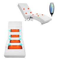 Chaise de relaxation ergonomique en simili cuir, fauteuil rembourré, chaise de massage pour salon