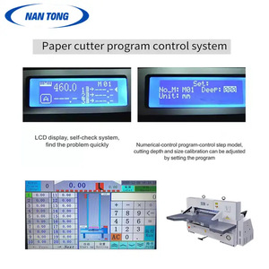 Machine de découpe de papier Nantong avec système de contrôle PLC pour découpe à l'emporte-pièce et installation de marques - Product Image 4