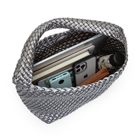 Vente en gros de sacs personnalisés tressés à la main sac à main en néoprène sac à bandoulière de haute qualité sac fourre-tout tissé