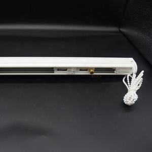 รางหน้าต่างแบบทางเดียว,รางบังแดดโรมันและอุปกรณ์เสริมรางอลูมิเนียมหัวกลมสำหรับชิ้นส่วนตาบอดโรมัน - Product Image 3