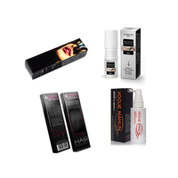 Boîtes de papier d'emballage personnalisé rapide Logo ou pas Pvc fenêtre Bundle Hair Extension Hairspray Boxes