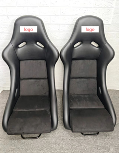 Sedile Racing Universale Recaro Pole Sport in Pelle Traforata per Modifiche Auto - Product Image 1