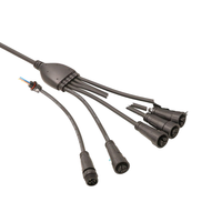 Longueur personnalisée 16A évalué 1P IP67 120V Kit de connecteurs solaires Y branche parallèle PV adaptateur câble prise mâle/femelle panneau solaire d'alimentation