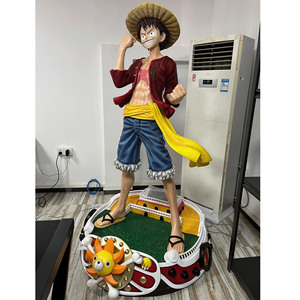 High Quality Anime Figure Resin <strong>Statue</strong> One Piece Character <strong>Life</strong> <strong>Size</strong> 1:1 Luffy Action Figure for Decor Anime Sculpture - Product Image 6