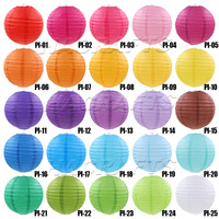 Lanterne en papier coloré décoration de mariage lanterne Style chinois lanterne décoration de fête Logo personnalisé