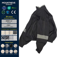 Veste coupe-vent pour homme à col montant, logo personnalisé, imperméable, en polyester, fermeture éclair intégrale, panneau contrastant, style vintage, streetwear hip-hop