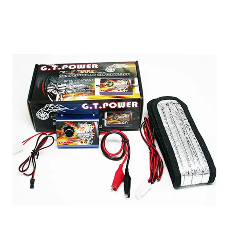 Gt Power 7.4-12V Rc Tire Warmer Met Temperatuurregelaar (Eenvoudige Versie) voor Radio Control Hobby 'S