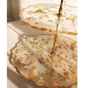 Eco-Friendly Durable Stylish Resin Cake <b>Stand</b> for Cakes <b>Cupcakes</b> Pastries - Product Image 5