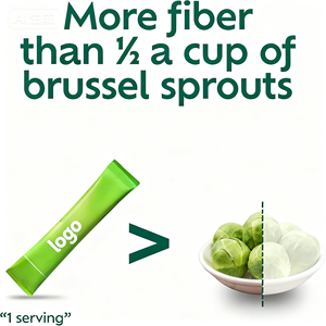 Fibra Prebiótica al por Mayor en Sobres de 4g, a Base de Plantas, Sin Sabor, Fibra Soluble, Sin Gluten, Vegano, Suplemento para la Salud <span class=keywords><strong>Intestinal</strong></span> - Product Image 2