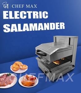 Parrilla eléctrica de acero inoxidable para barbacoa, horno sin humo de 5,6 kW, con elevador, salamandra, para restaurante comercial - Product Image 2