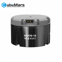 Motor Servo Robótico Cubemars AKH70-16, Sin Escobillas, Imán Permanente, Alto Torque, a Prueba de Explosiones, para Articulaciones de Robots Humanoides, 48V 28RPM