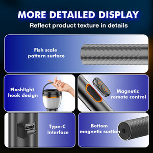 Banqcn Meilleures lampes de camping décoratives multifonctionnelles rétractables rechargeables à longue durée de vie magnétique USB c Ip65 - Product Image 6