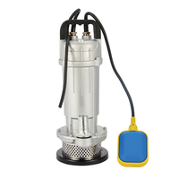 Pompe de drainage submersible PMQ370 370W 0.5HP avec joint mécanique antirouille pour drainage industriel, pompe à eau de jardin, moteur haute puissance
