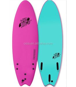 لوح تزلج ناعم مع كيس مفرغ من الألياف الزجاجية ومواد خشبية من مادة EPS للرياضات المائية في المحيط يتضمن ملحق زعنفة - Product Image 3